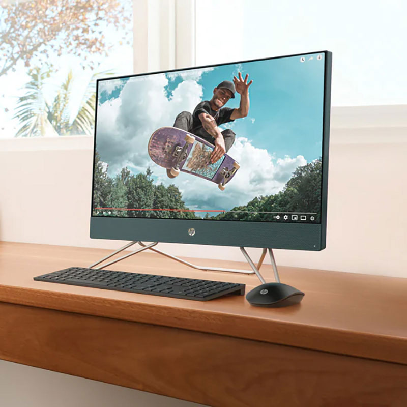 Внешний вид Моноблок HP All-in-One 24-cb1001ua Jet Black (AE0P4EA)