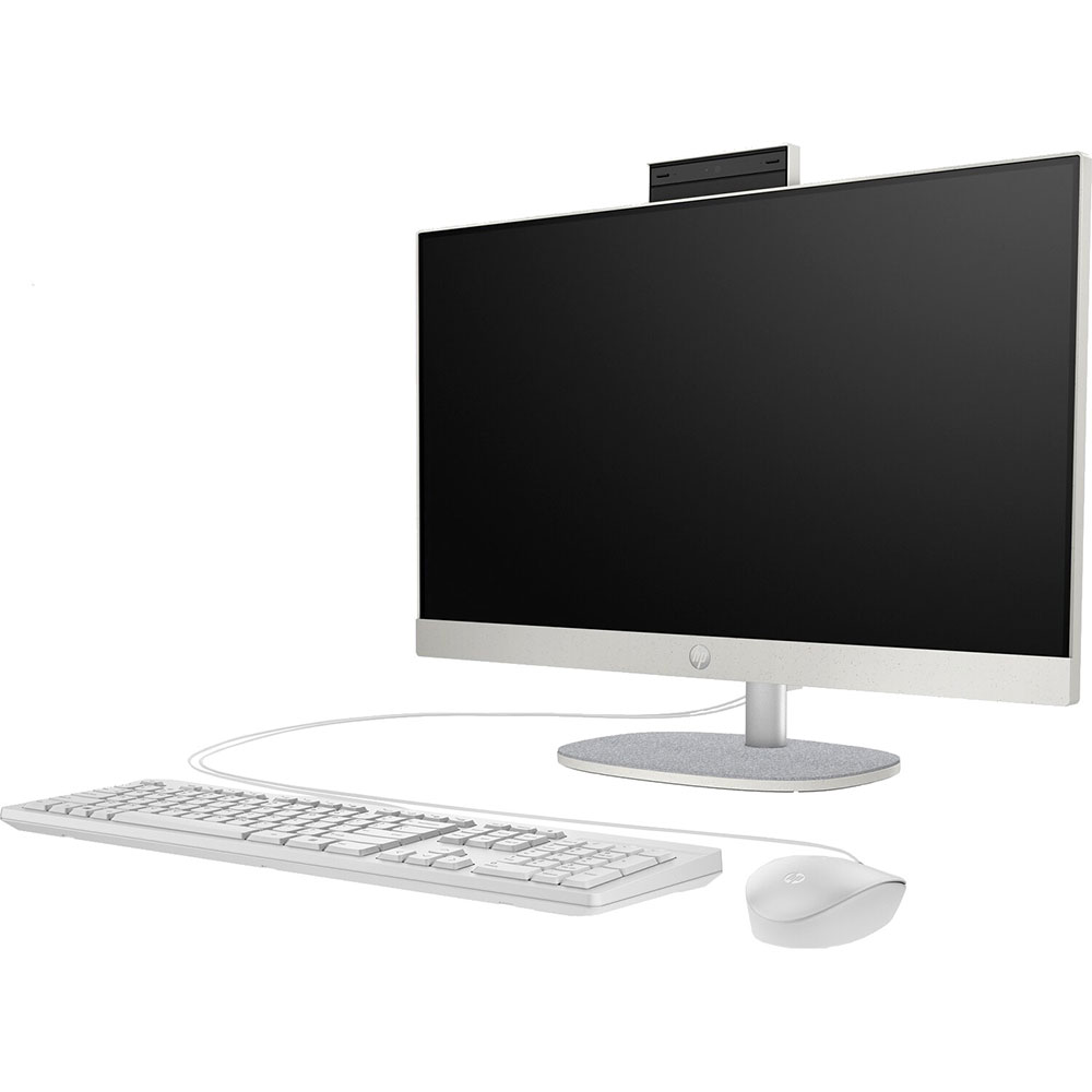 Моноблок HP All-in-One 24-cr1002ua Shell White (AE0P5EA) Діагональ 23.8