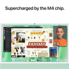 Моноблок APPLE 24" iMac Retina 4.5K M4 256 GB Green (MWUY3UA/A)