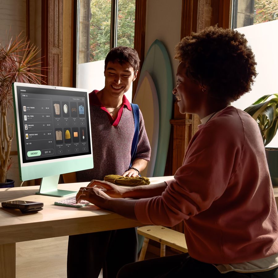 Заказать Моноблок APPLE 24" iMac Retina 4.5K M4 256 GB Green (MWUY3UA/A)