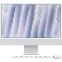 Моноблок APPLE 24" iMac Retina 4.5K M4 256GB Silver (MD3H4UA/A)