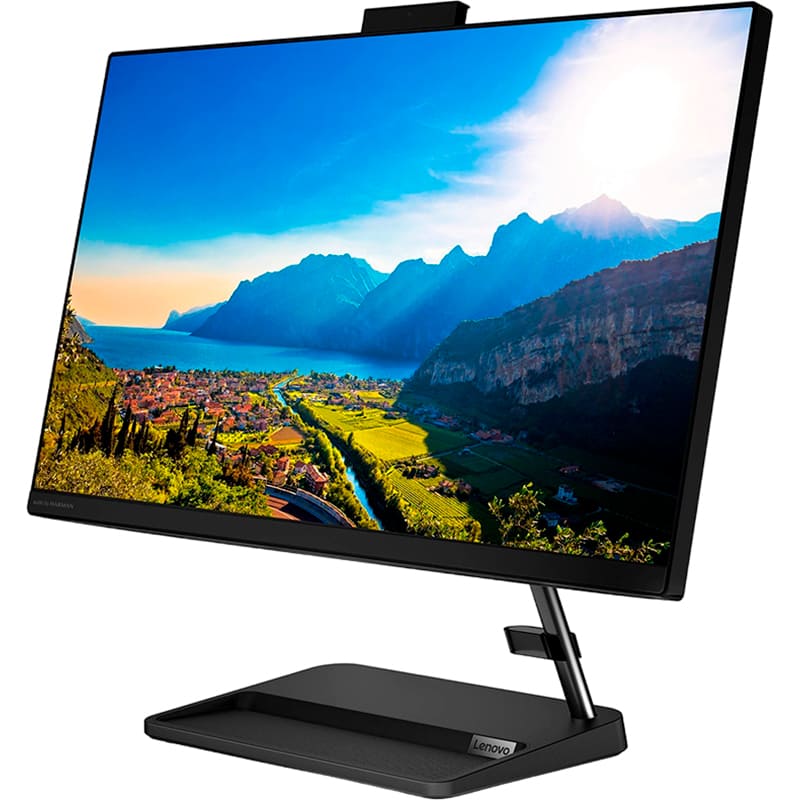 Зовнішній вигляд Моноблок LENOVO IdeaCentre AIO 3 24ALC6 Black (F0G1011EUO)