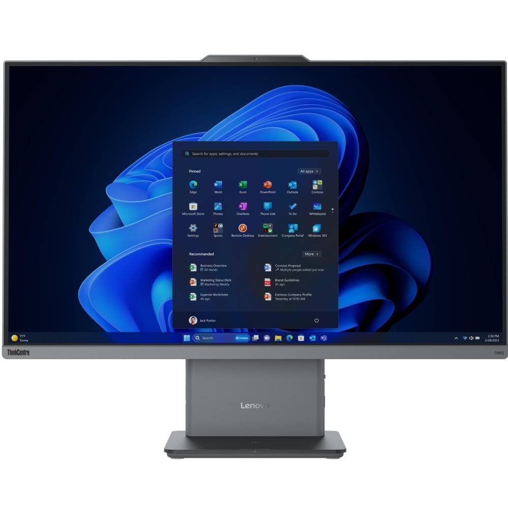 Моноблок LENOVO ThinkCentre neo 50a 27 Gen 5 RPL AIO Luna Grey (12SB0012UI)