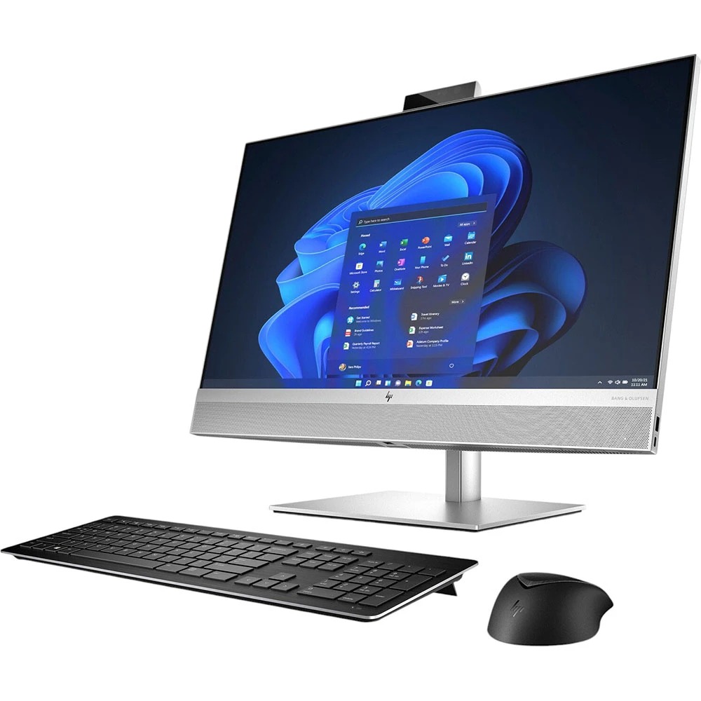 Зовнішній вигляд Моноблок HP EliteOne 870 G9 Silver (7B0V9EA)