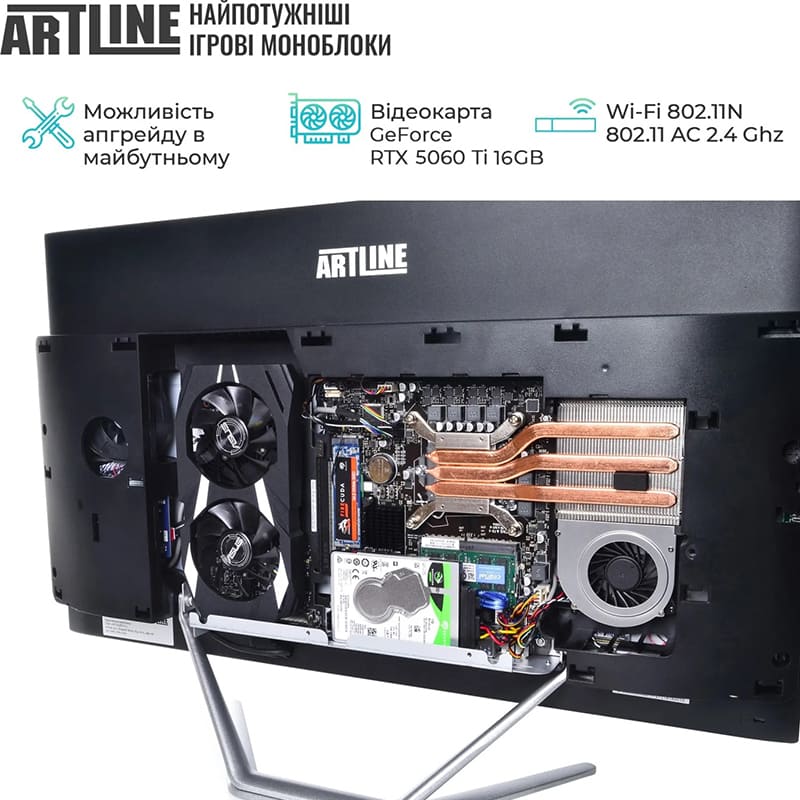 Моноблок ARTLINE Gaming G79 Windows 11 Home (G79v97win) Максимальна частота процесора 4.7