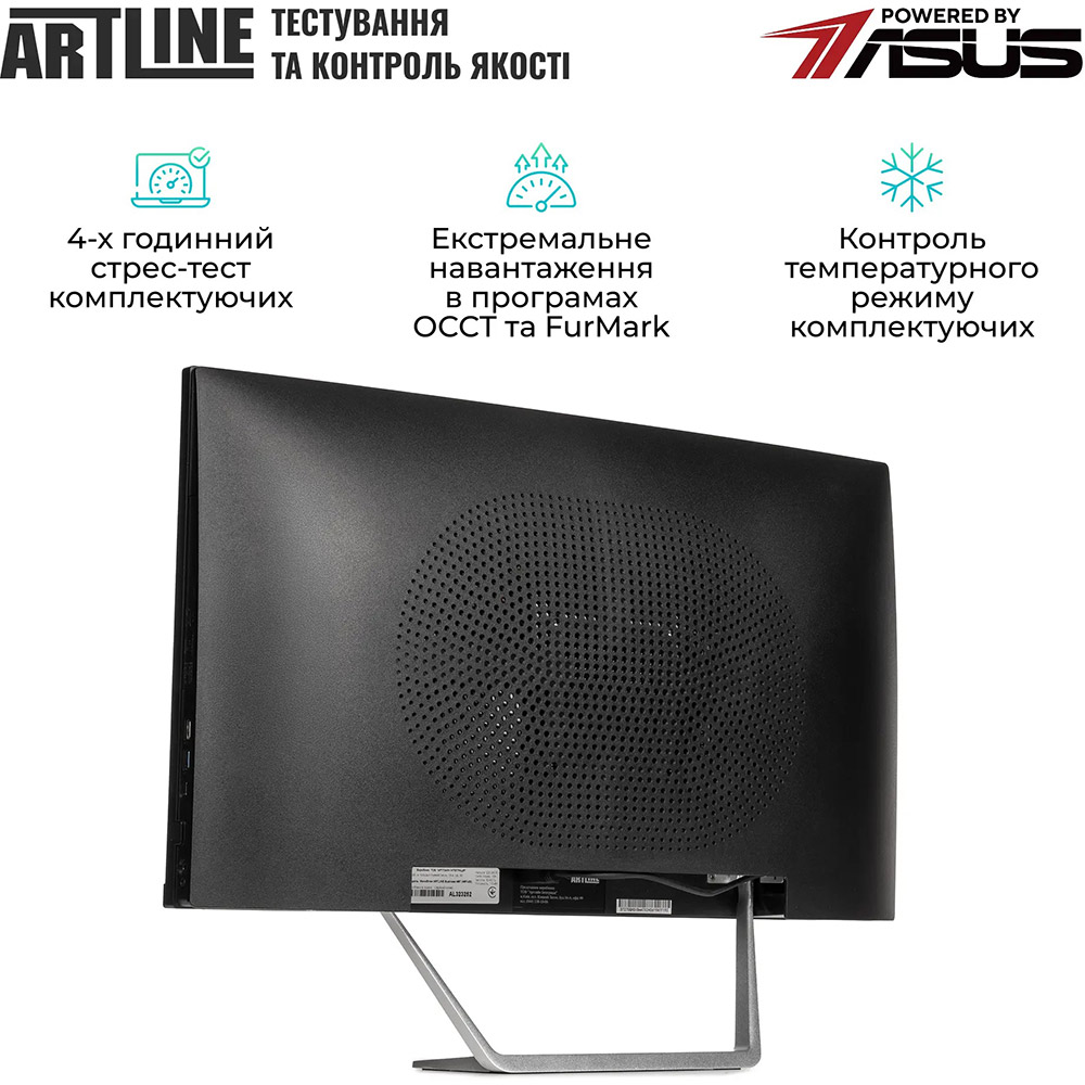 Фото Моноблок ARTLINE Business M73 Windows 11 Pro Black (M73v03Win)