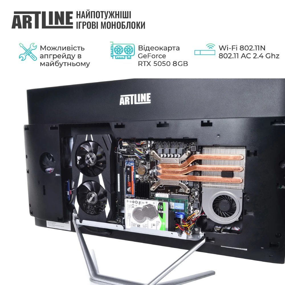 Фото Моноблок ARTLINE Gaming G77 (G77v71)