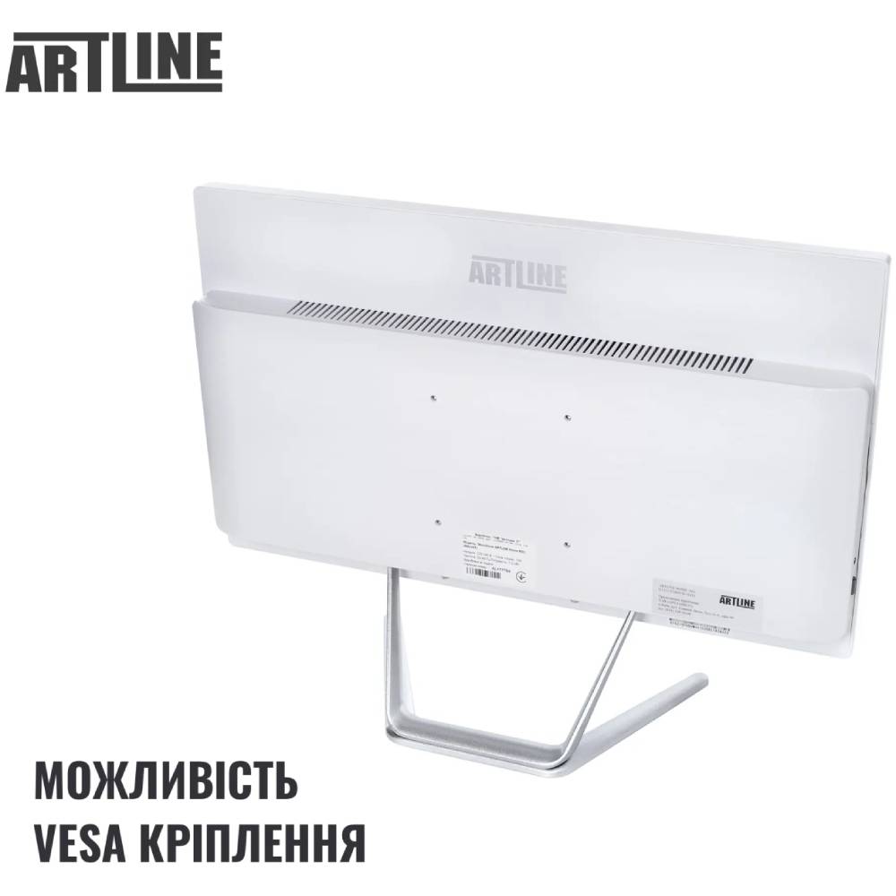 Фото Моноблок ARTLINE Business F23 White/Silver (F23v17w)