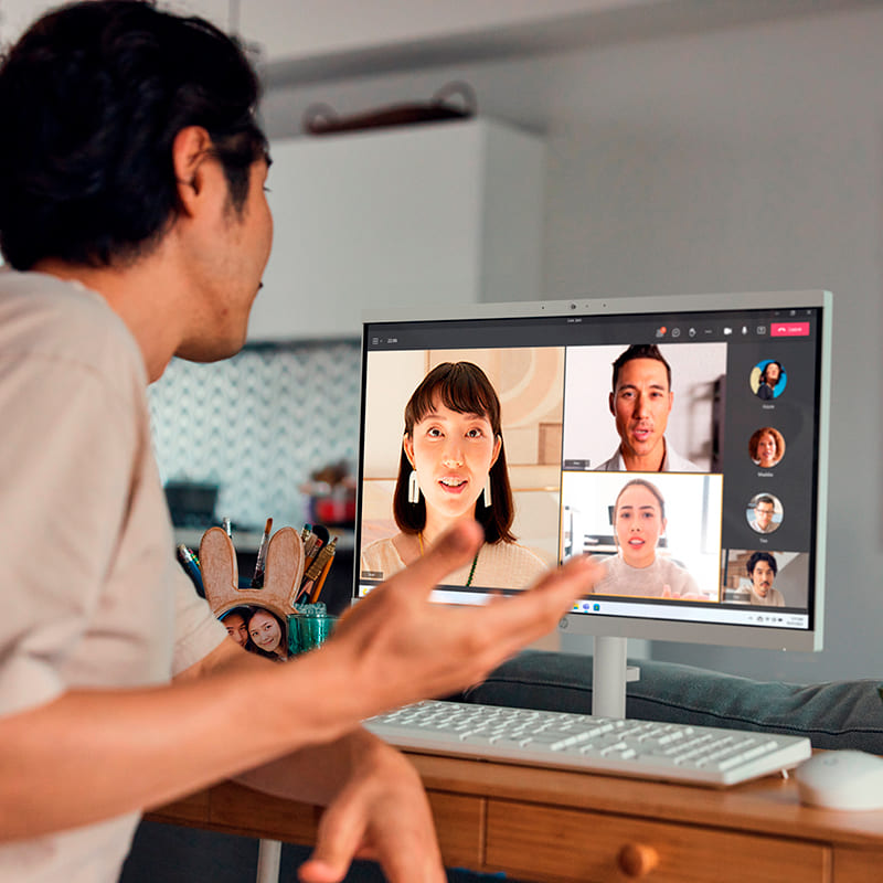 Покупка Моноблок HP All-in-One 22-dg0002ua Cashmere White (C31F4EA)