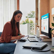 Моноблок HP ProOne 440-G9 Black (A1HP6ES)