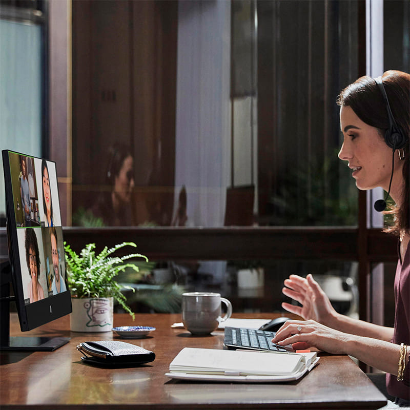 Изображение Моноблок HP ProOne 440-G9 Black (A1HP6ES)