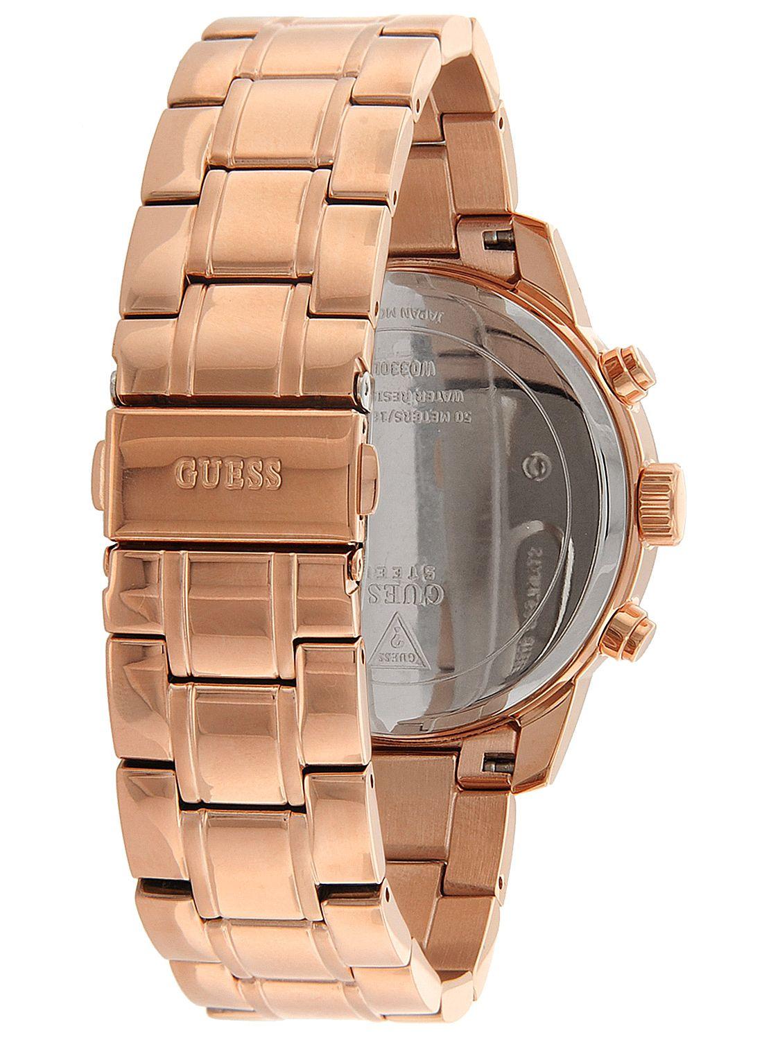 Часы GUESS W0330L2 Форма круглая