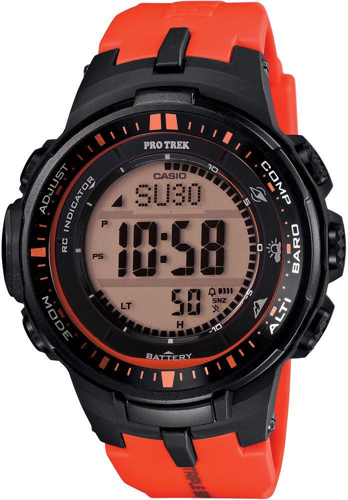 Часы CASIO PRO TREK PRW-3000-4ER