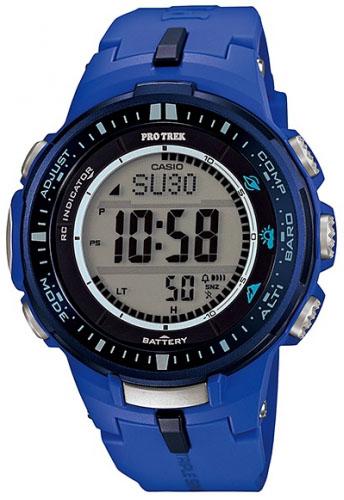 Часы CASIO PRO TREK PRW-3000-2BER