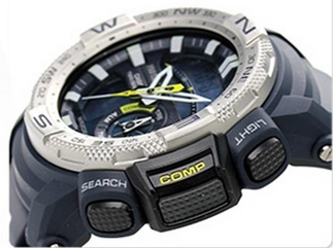 Часы CASIO PRO TREK PRG-280-2ER Форма круглая