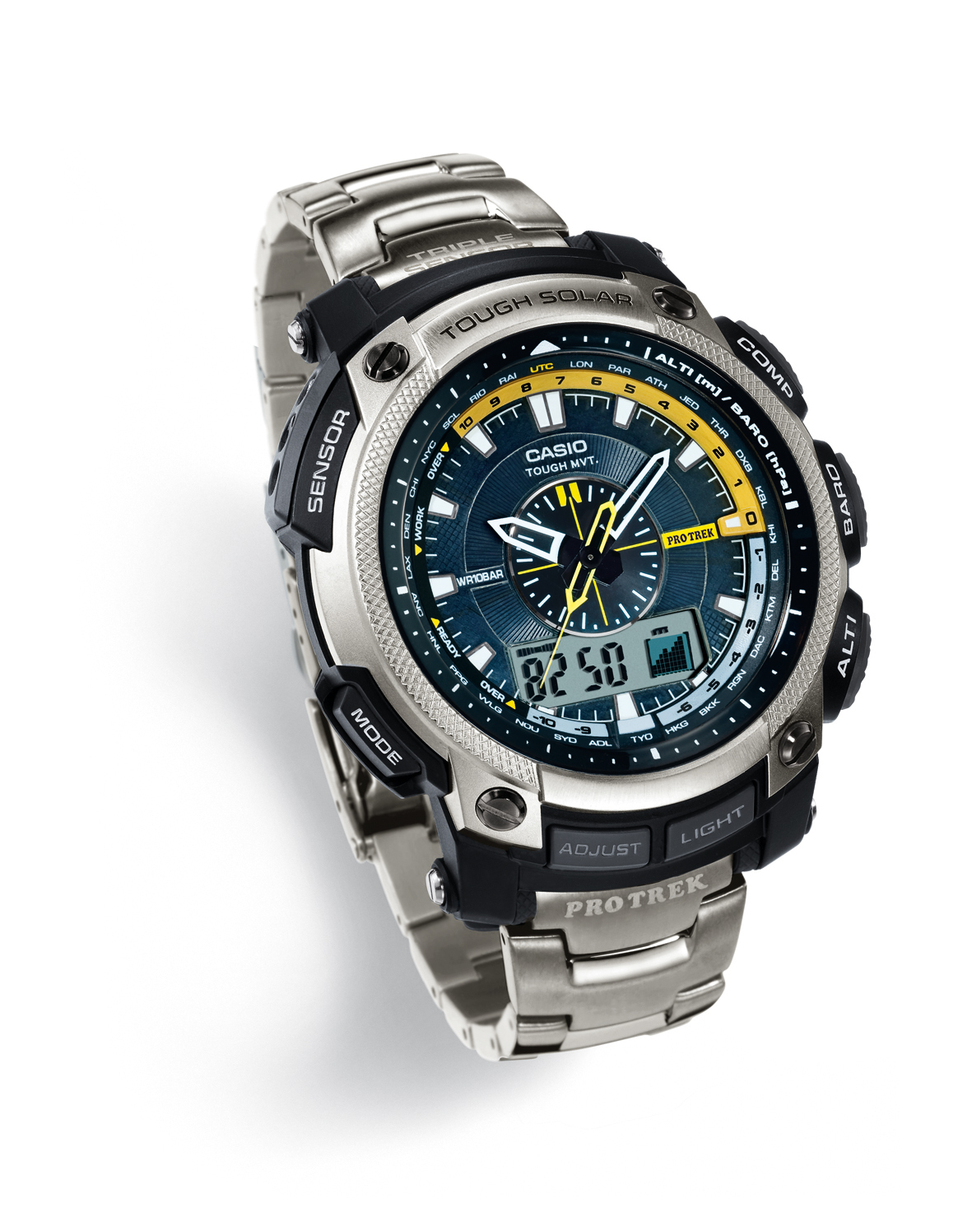 Годинник CASIO PRO TREK PRW-5000T-7ER Стать чоловічий