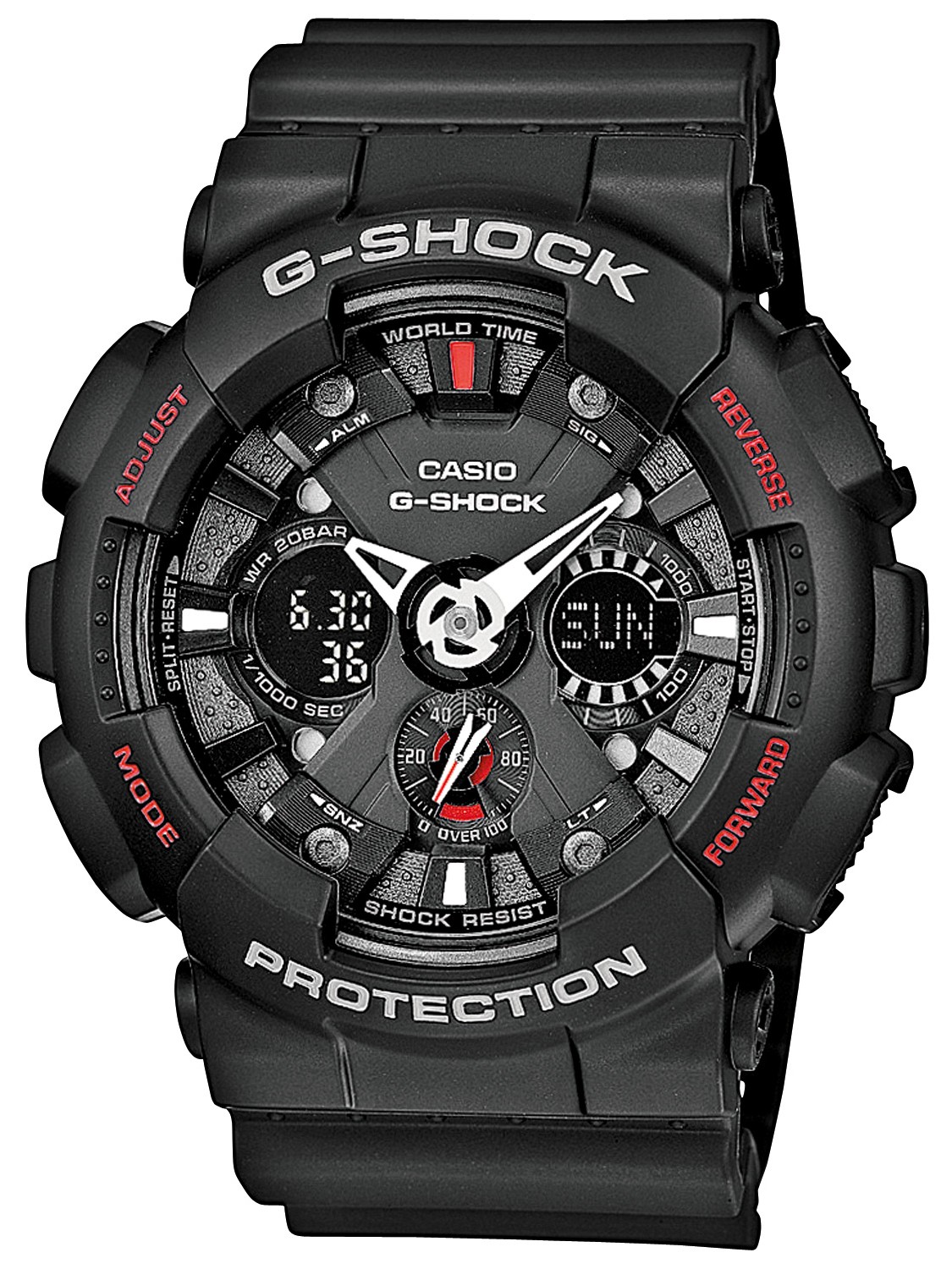 Годинник CASIO G-SHOCK GA-120-1AER