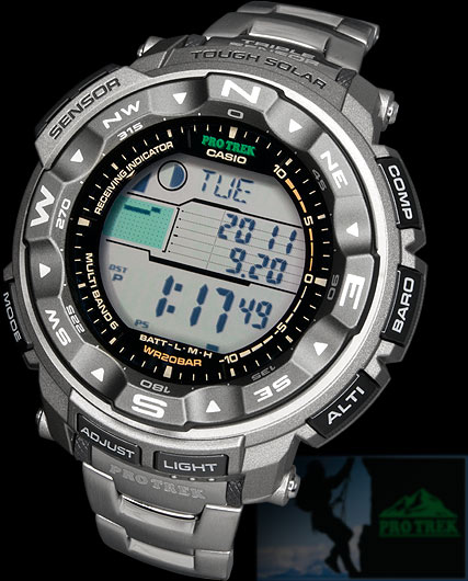 Годинник CASIO PRO TREK PRW-2500T-7ER Стать чоловічий