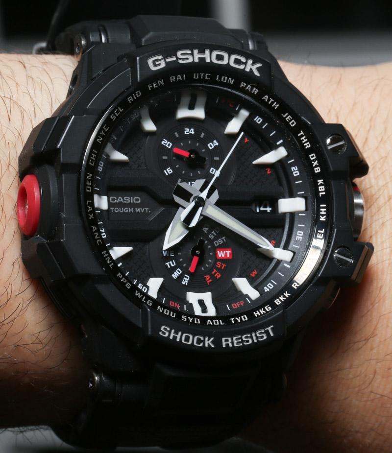 Годинник CASIO G-SHOCK GW-A1100-1AER Корпус Нержавіюча сталь