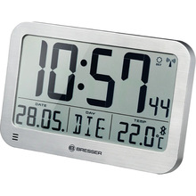 Часы настенные BRESSER MyTime MC Silver (7001801)