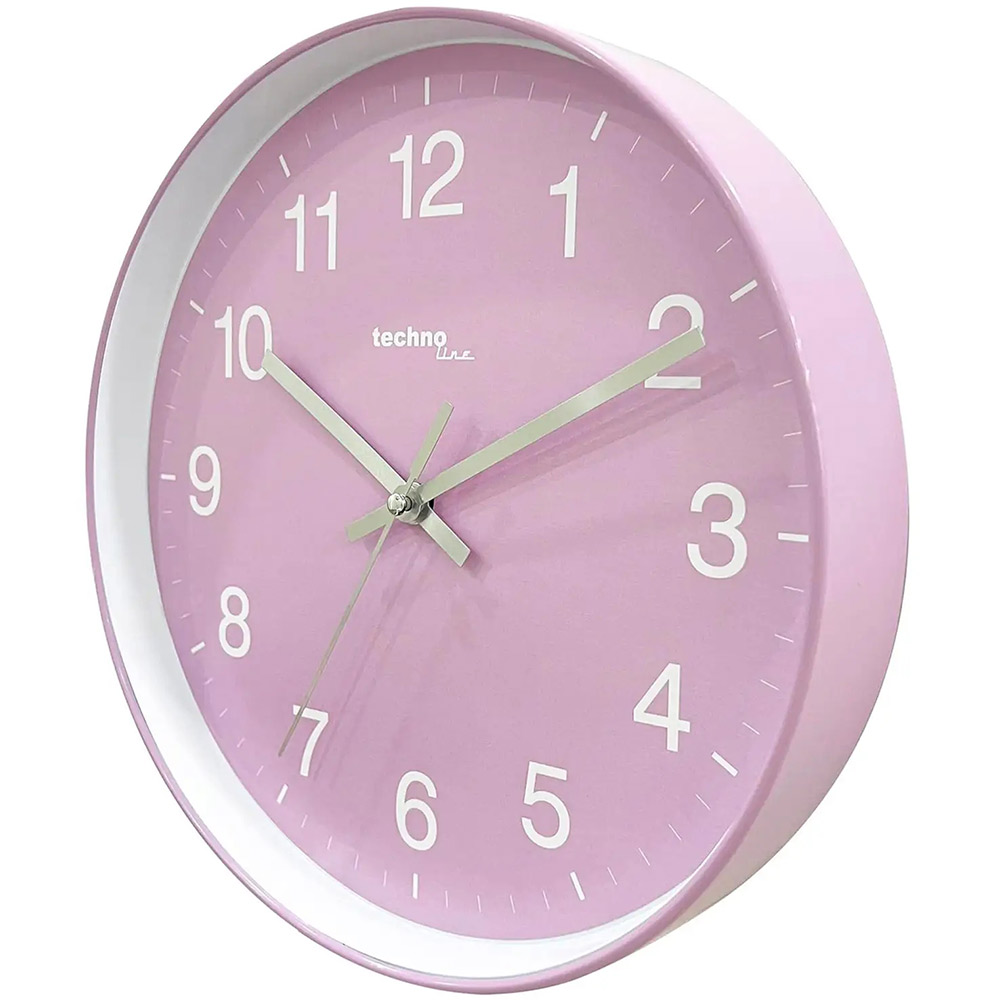 Настінний годинник TECHNOLINE WT7530 Pink Корпус Пластик