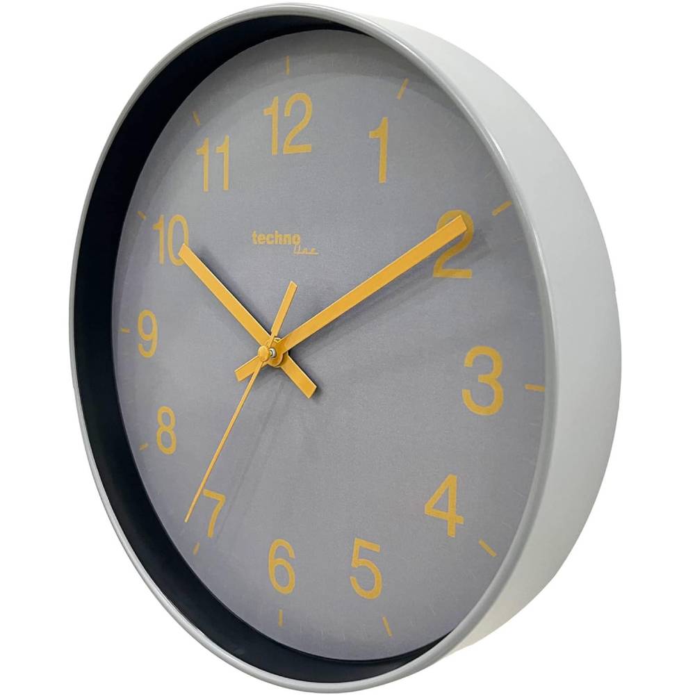 Настінний годинник TECHNOLINE WT7525 Grey Корпус Пластик