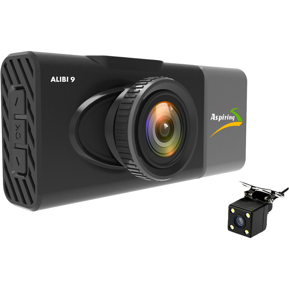 Відеореєстратор ASPIRING ALIBI 9 GPS, 3 CAMERAS, SPEEDCAM (CD1MP20GAL9)