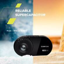 Відеореєстратор CANYON DVR25 WQHD Wi-Fi Black (CND-DVR25)