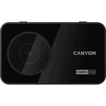 Видеорегистратор CANYON DVR25GPS WQHD GPS Wi-Fi Black (CND-DVR25GPS)