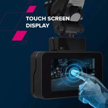 Видеорегистратор CANYON DVR25GPS WQHD GPS Wi-Fi Black (CND-DVR25GPS)