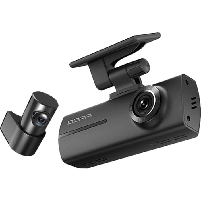 Відеореєстратор DDPAI Dash Camera N1 Dual Global Version із камерою заднього