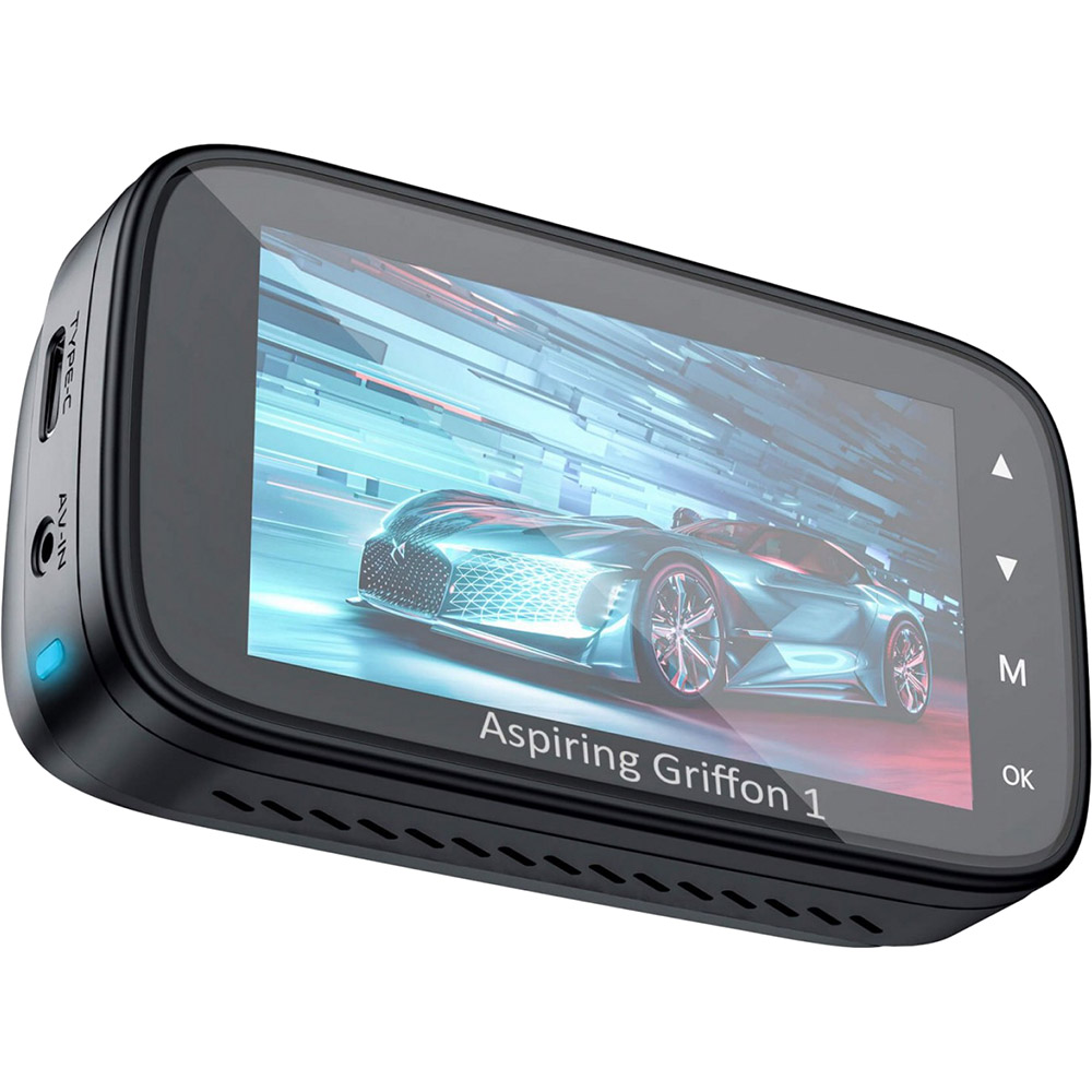 Замовити Відеореєстратор ASPIRING Griffon 1 Dual 4K Speedcam Wi-Fi GPS (GR1-4KSDWG)