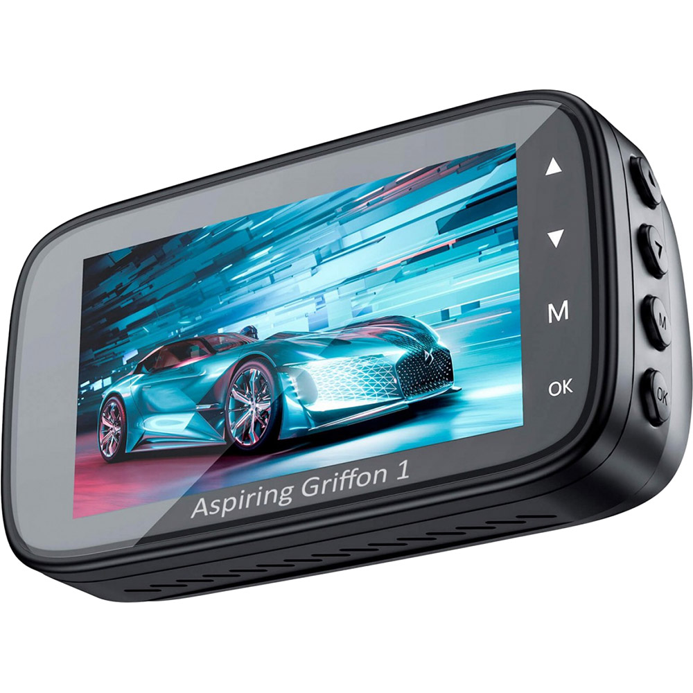 Фото Відеореєстратор ASPIRING Griffon 1 Dual 4K Speedcam Wi-Fi GPS (GR1-4KSDWG)