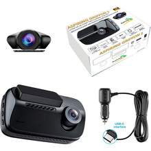 Відеореєстратор ASPIRING Griffon 1 Dual 4K Speedcam Wi-Fi GPS (GR1-4KSDWG)