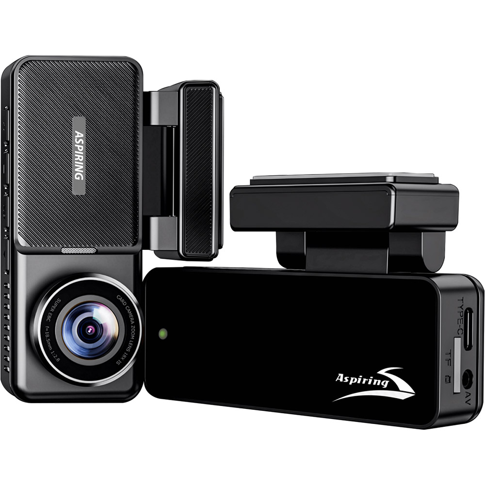 Видеорегистратор ASPIRING Alibi 11 QHD 2K Dual WiFi (AL-CD1001) Разрешение видео 2560 х 1440, 30FPS