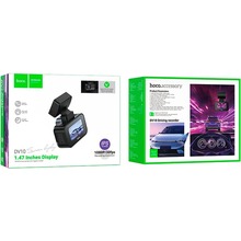 Видеорегистратор HOCO DV10 Black (6942007638630)