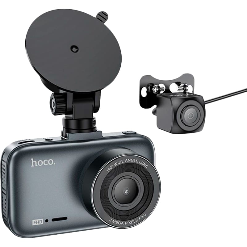 Видеорегистратор HOCO DV6 Grey (6942007619745)