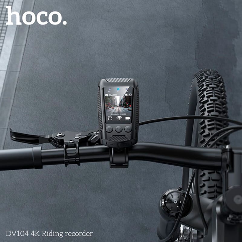 Зовнішній вигляд Відеореєстратор HOCO DV104 Black (6942007646000)