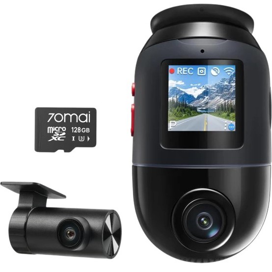 Відеореєстратор 70MAI X800-2 Omni+RC14 Rear Camera Set