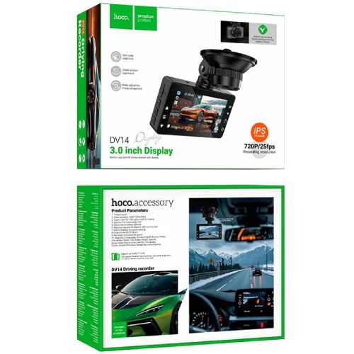 Покупка Відеореєстратор HOCO DV14 Black/Gray (6942007653961)