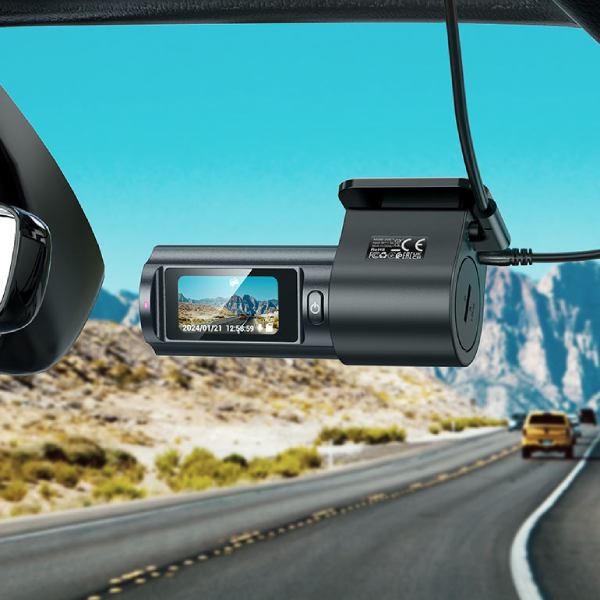 Фото Відеореєстратор HOCO DV8 2K Black (6942007623384)