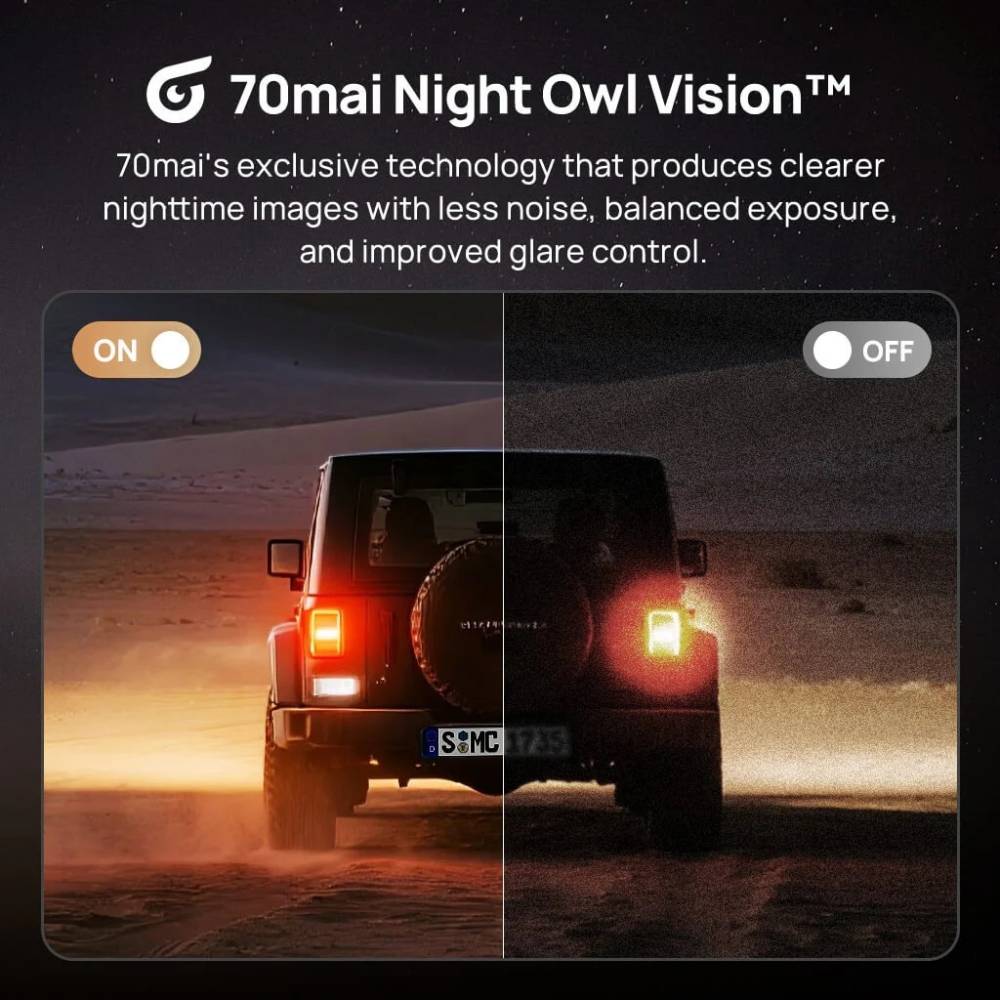 Видеорегистратор 70MAI Dash Cam 4K T800-2 2562Gb Premium Set (1182547) Диагональ дисплея 3