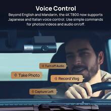 Видеорегистратор 70MAI Dash Cam 4K T800-2 2562Gb Premium Set (1182547)