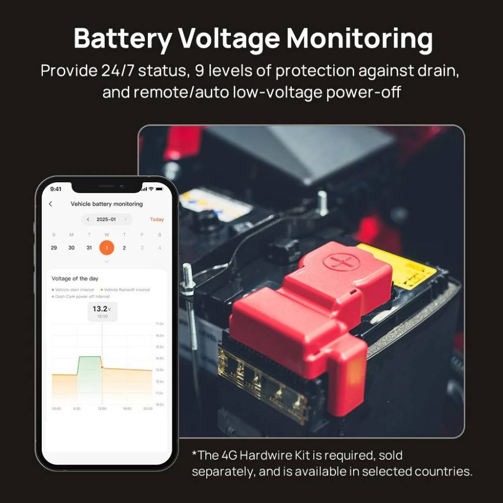 Изображение Видеорегистратор 70MAI Dash Cam 4K T800-2 2562Gb Premium Set (1182547)