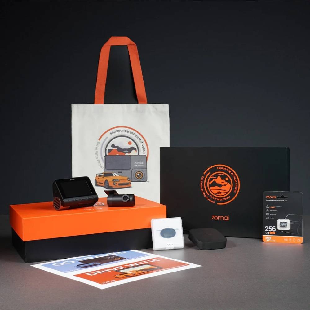 Внешний вид Видеорегистратор 70MAI Dash Cam 4K A810S-2 Set (1182548)