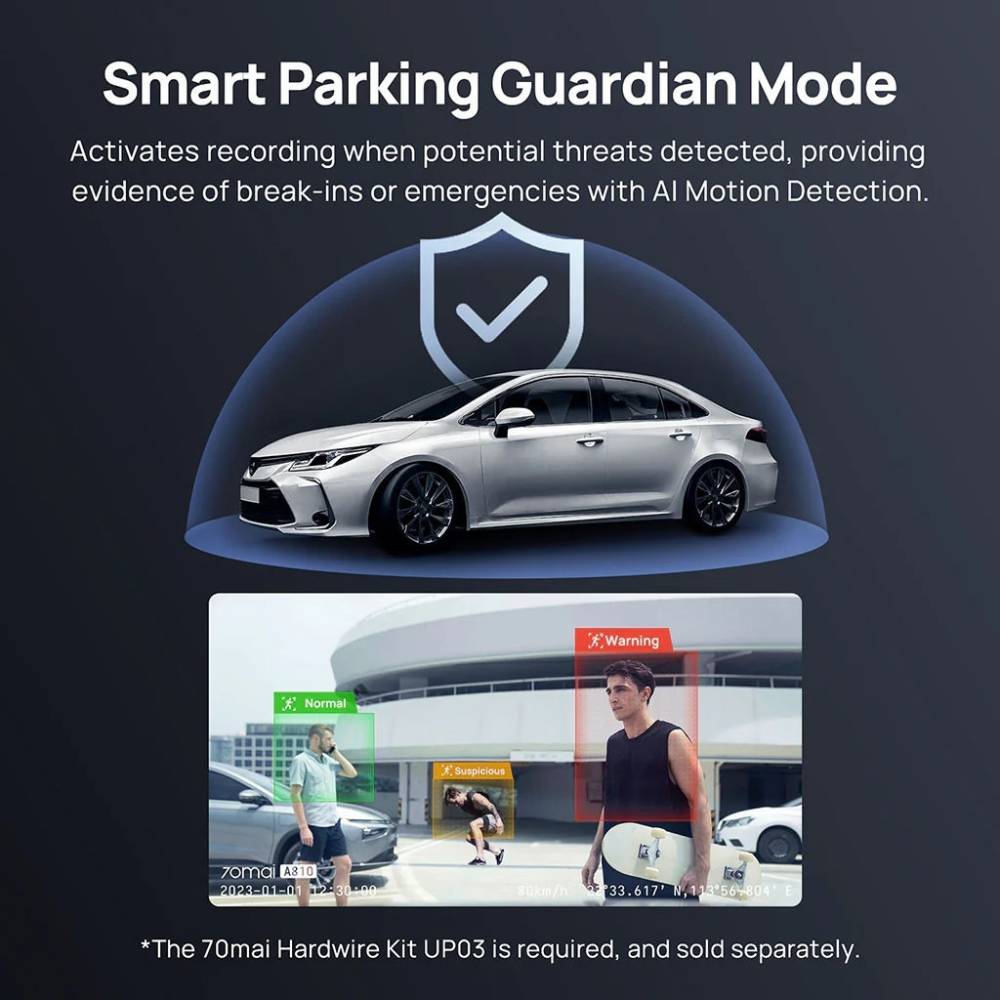 Покупка Видеорегистратор 70MAI Dash Cam 4K A810S-2 Set (1182548)