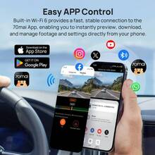 Відеореєстратор 70MAI Dash Cam 4K A800SE-2 Set (1182550)