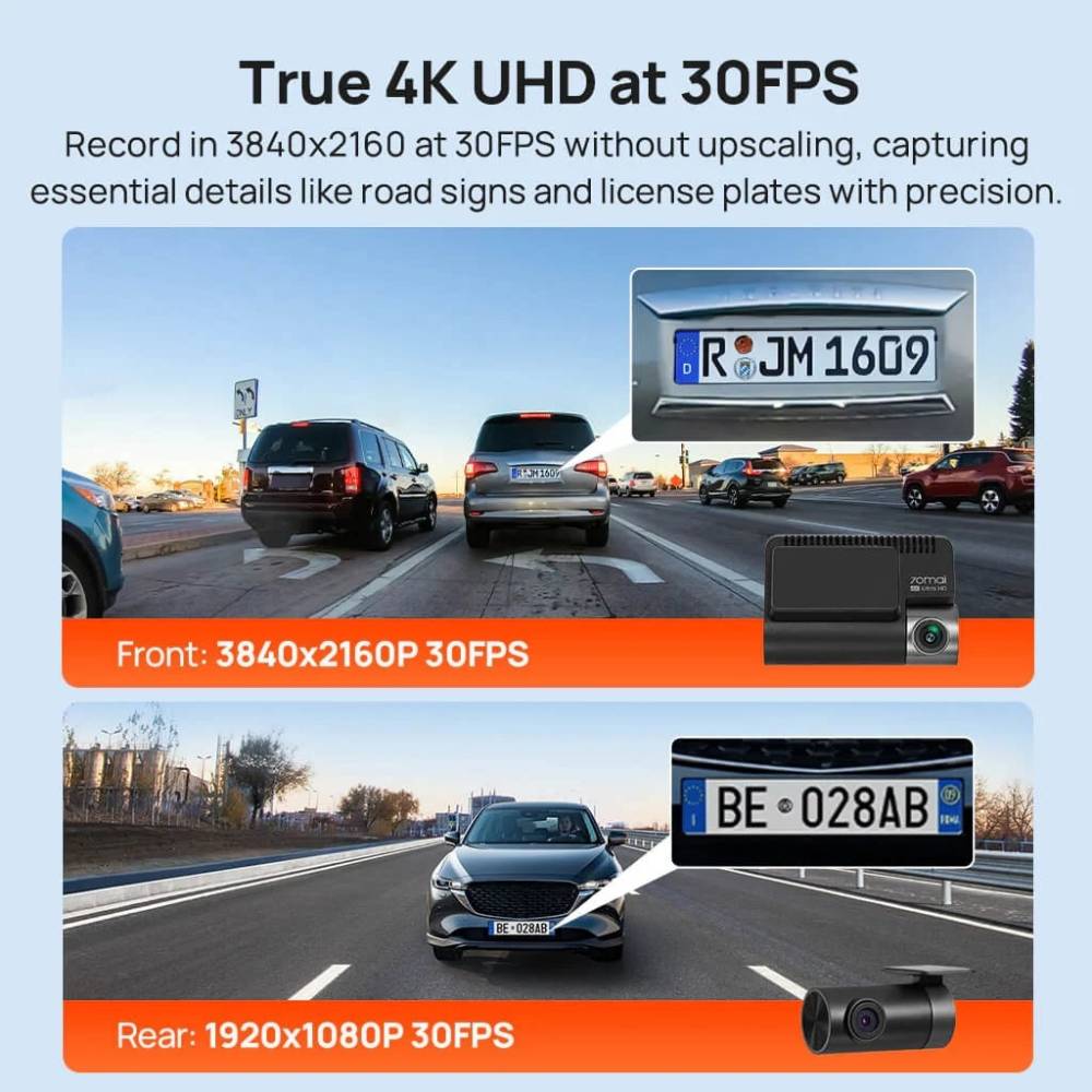 Покупка Відеореєстратор 70MAI Dash Cam 4K A800SE-2 Set (1182550)