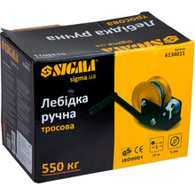 Лебедка ручная SIGMA 1000 lbs (6134011)