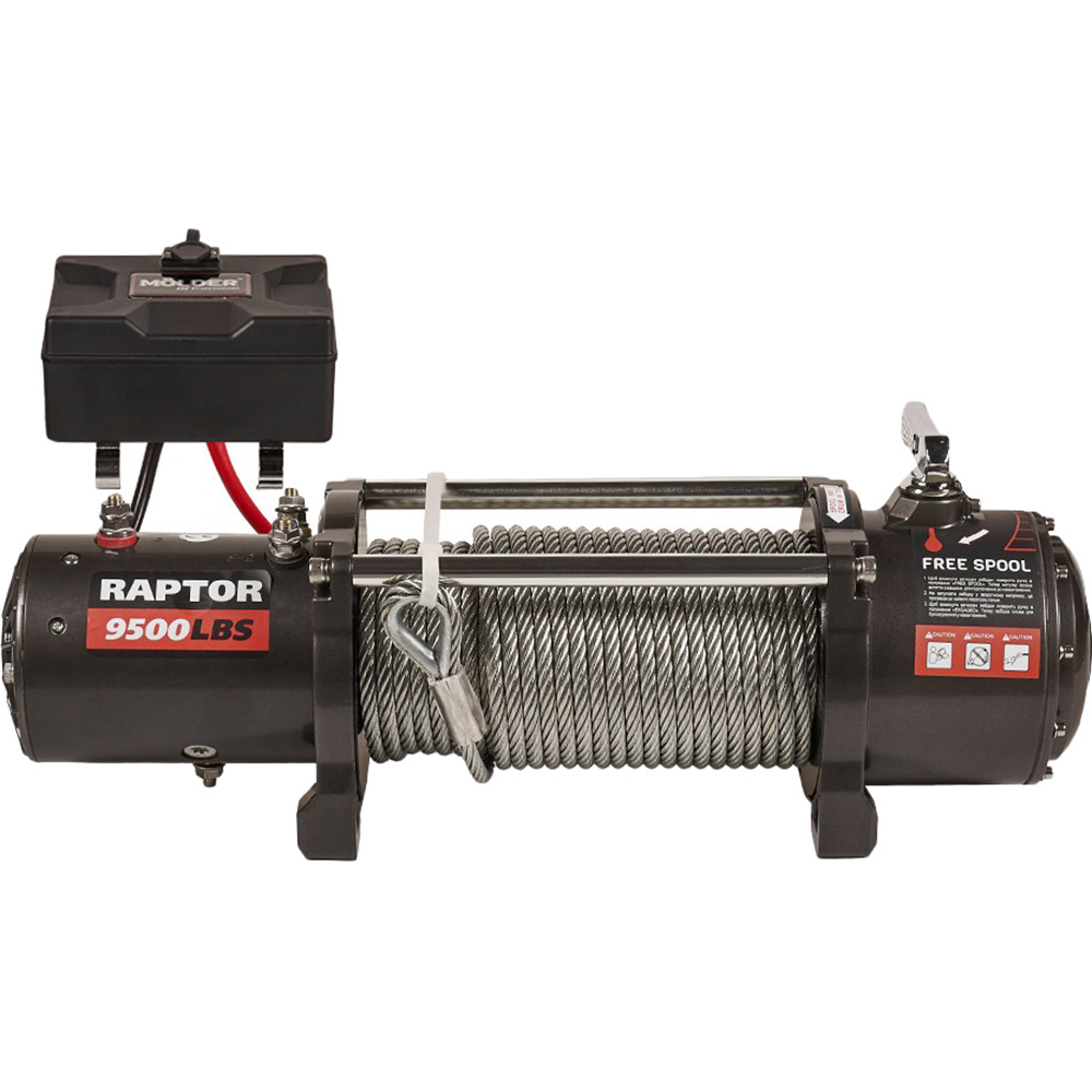 Лебідка MOLDER OFF ROAD RAPTOR 9500lbs 5.5hp/4.1kw (MA23095)